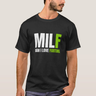 Funny Far MILF Mann I Liebe Farb Vater Farmer Swea T-Shirt
