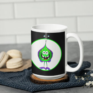 Funny, farbenfroh, Cartoon Monster, Halloween Kaffeetasse