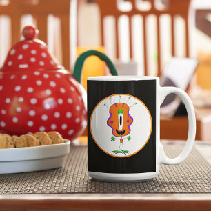 Funny, farbenfroh, Cartoon Monster, Halloween Kaffeetasse