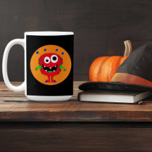 Funny, farbenfroh, Cartoon Monster, Halloween