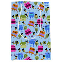 Funny farbenfrohe Frösche und Hummeln