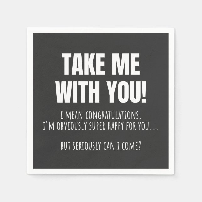 Funny Farewell Mug For Coworker Leaving Goodbye Bo Serviette (Vorderseite)