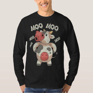 Funny Farm Animal Lover Bauer Moo Niedliche Kuh T-Shirt