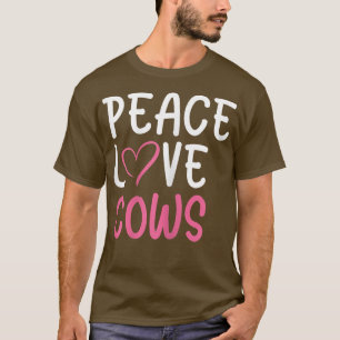 Funny Farm Lover Kühe Grafik für Frauen und Mädche T-Shirt