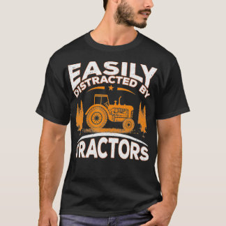 Funny Farm Zitat Geschenk leicht ablenkbar durch B T-Shirt