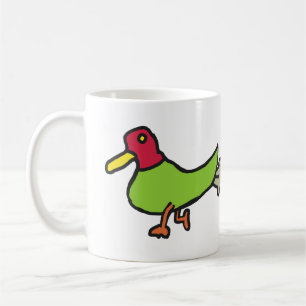 Funny Farting Duck Kaffeetasse