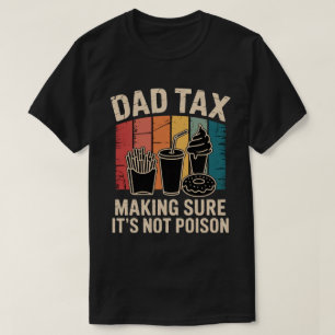 Funny Fast Food Giison Tester Gift   Retro-Vater T-Shirt