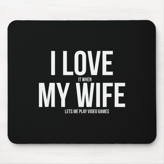 Funny Father's Day Video Game Dad  Mousepad (Vorne)