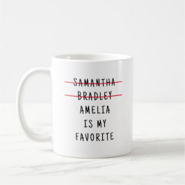 Funny Favorite Child Son Daughter Geschenk für Elt Kaffeetasse