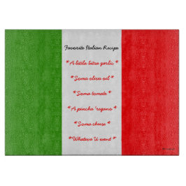 Funny Favorite Italian Recii Cutting Board Schneidebrett