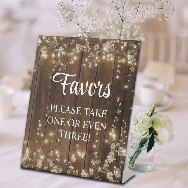 Funny Favorits Signature Script Wood String Lights Sockelschild (Von Creator hochgeladen)
