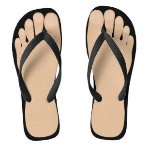 Funny Feet Flip Flops