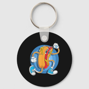 Funny Feinschmecker Hot Dog Lover Fast Food Franks Schlüsselanhänger
