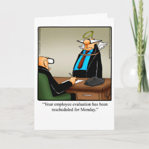 Funny Félicitations Promotion Carte de voeux