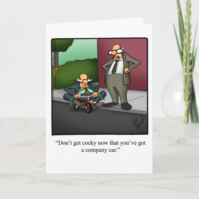 Funny Félicitations Promotion Carte de voeux (Devant)