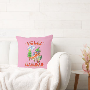 Funny Feliz Navidad Niedlicher Chili Kissen