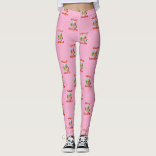 Funny Feliz Navidad Niedlicher Chili Leggings