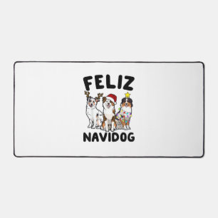 Funny Feliz Navidog amoureux des chiens berger aus