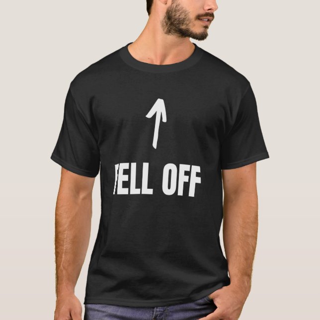 Funny Fell Off! Internet Joke And Trash Talk T-Shirt (Vorderseite)