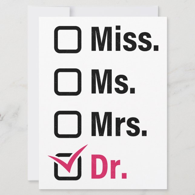 Funny Female PhD/MD Anti-Patriarchy Abschluss (Vorderseite)