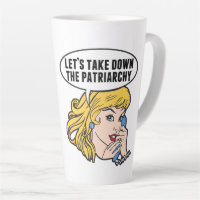 Funny Feminist Pop Art Anti Patriarchat Retro Frau