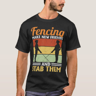 Funny Fencer Zitat  T-Shirt