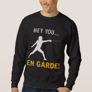 Funny Fencing Spaß Sport Fencer Sweatshirt