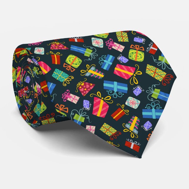 Funny & Festivals Weihnachtsdesign Krawatte (Gerollt)