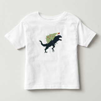Funny Festive Dino Christmas Kleinkind T-shirt
