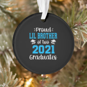 Funny Fier Lil Frère De 2021 Diplômés