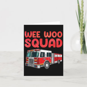 Funny Firefighter Art für Kinder Männer Frauen Feu Karte