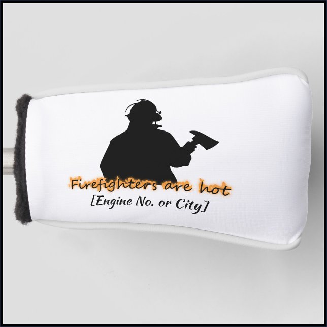 Funny Firefighter sind Hot Golf Head Cover Headcover (Von Creator hochgeladen)