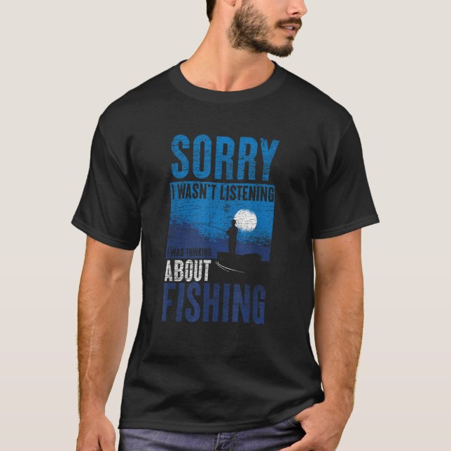 Funny Fischer Fishing T-Shirt (Vorderseite)