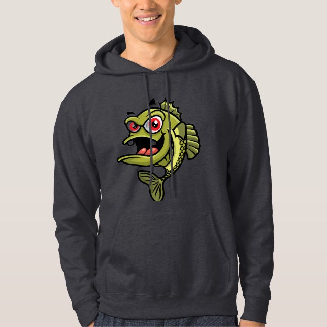Funny fish hoodie (Vorderseite)