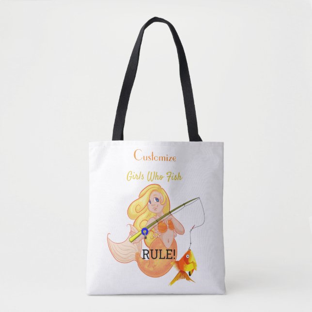 Funny Fish Meerjungfrau Girl Thunder_Cove Tasche (Vorderseite)