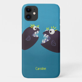 Funny Fish Monsters Kinder Name Case-Mate iPhone Hülle