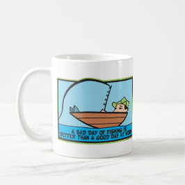 Funny Fisherman Kaffeetasse