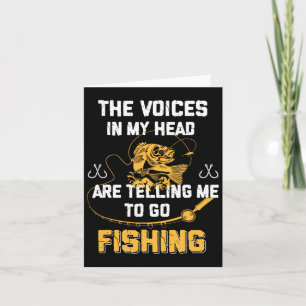 Funny Fisherman Karte
