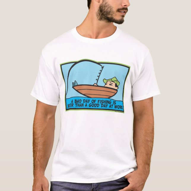 Funny Fisherman T-Shirt (Vorderseite)