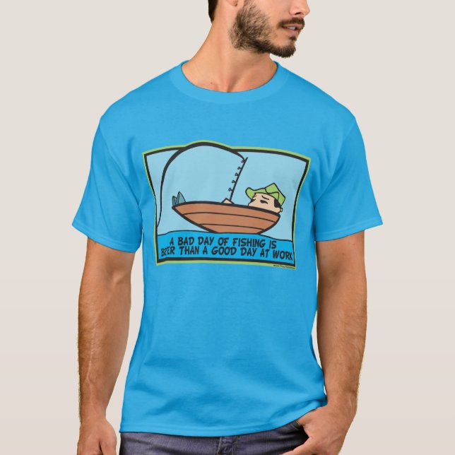 Funny Fisherman T-Shirt (Vorderseite)