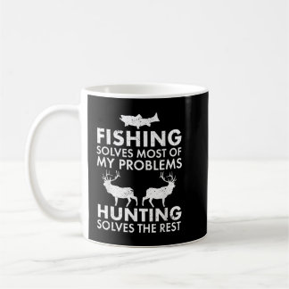 Funny Fishing and Jagd Geschenk Weihnachten Spaß H Kaffeetasse