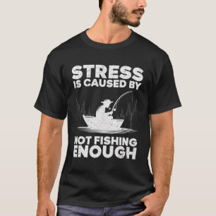 Funny Fishing Design für Männer Frauen Bass Fishin T-Shirt