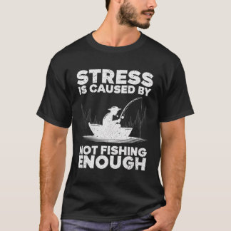 Funny Fishing Design für Männer Frauen Bass Fishin T-Shirt