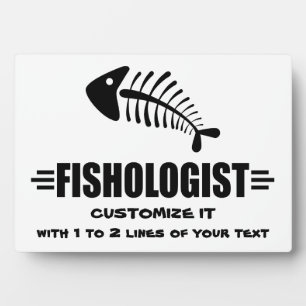 Funny Fishing Fotoplatte
