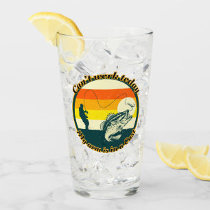 Funny Fishing kann heute nicht mehr funktionieren Glas