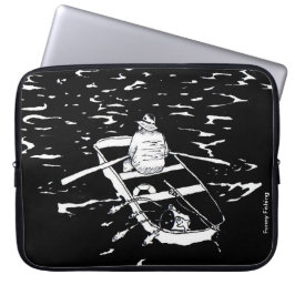 Funny Fishing Laptopschutzhülle