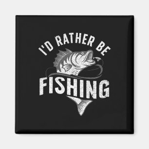 Funny Fishing Neuartiges Design für Männer Frauen  Magnet