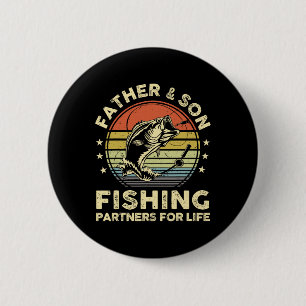 Funny Fishing Shirt Pater Son Matching B Fish Vate Button
