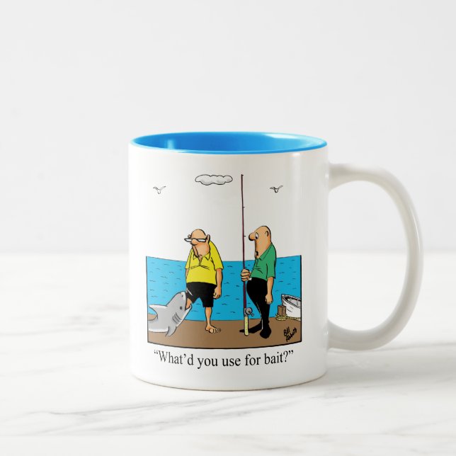 Funny Fishing Spaß Tasse Geschenk (Rechts)