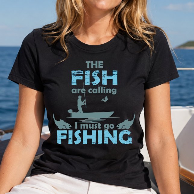Funny Fishing Sprichwort T-Shirt (Von Creator hochgeladen)
